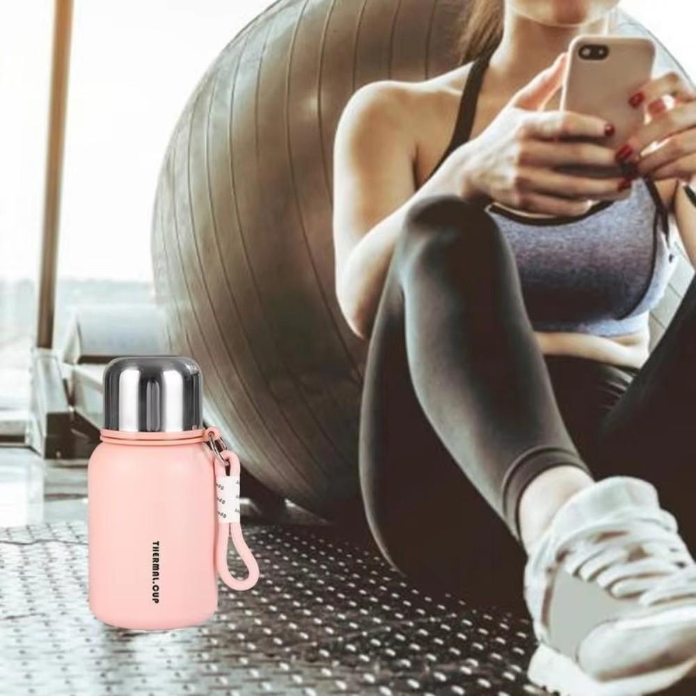 Портативный стакан для воды 450 мл, тамблер, новая термоизолированная бутылка для путешествий