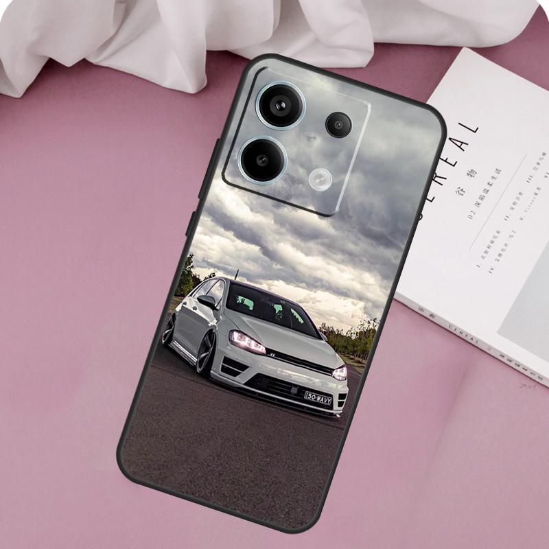 Чехол для Sport Car Golf 7 для Redmi Note 13 Pro Plus 9 10 11 12 Pro 10S 11S 12S Redmi 12 9C 10C 12C 13C