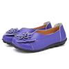 Moccasins Soft Genuine Leather Flat Shoes Women Flats with Flowers Ladies Shoes Women Designers Loafers Slip On Ballerina