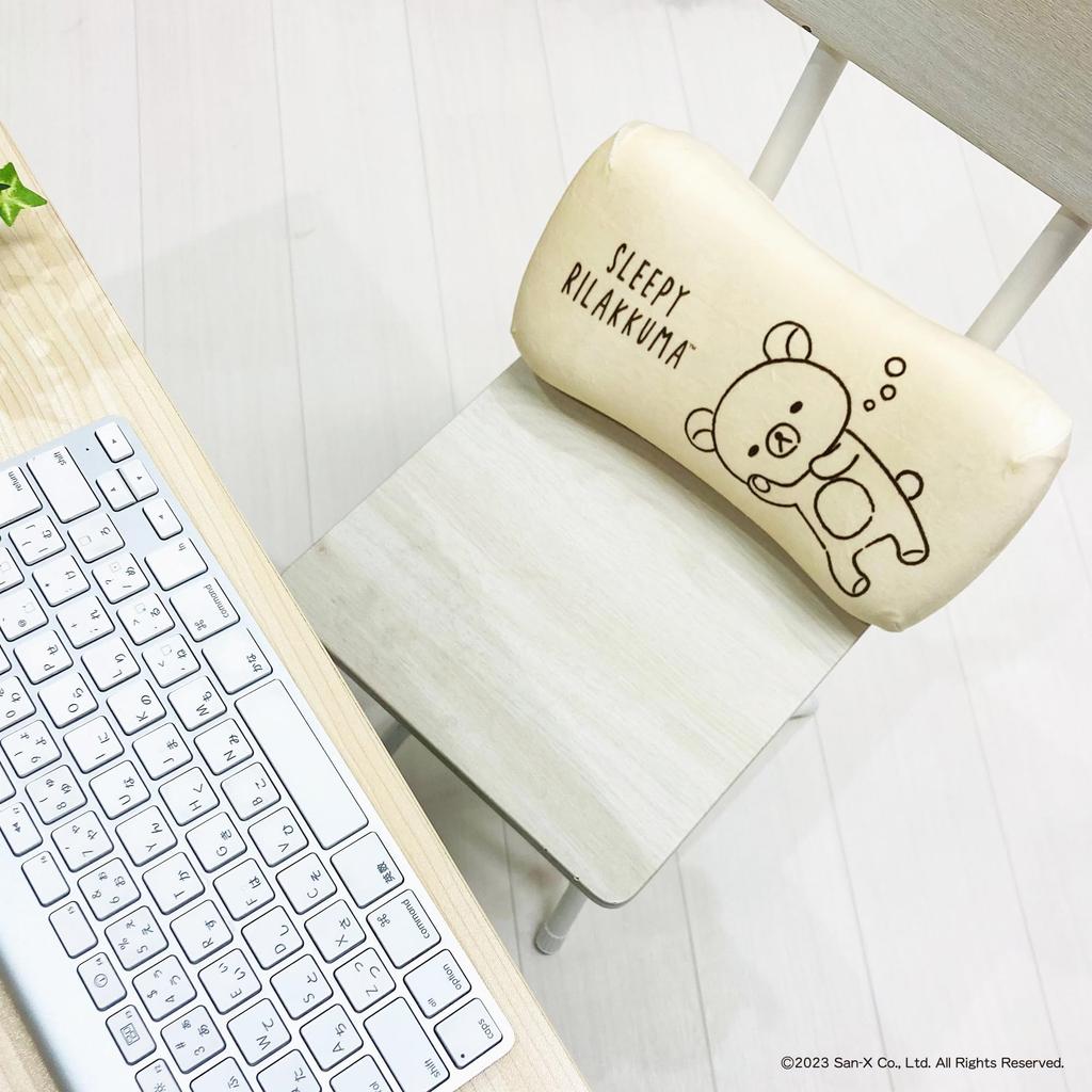 MORIPiLO Morishita подушка с эффектом памяти Rilakkuma 15x31 см поддержка талии поддержка спины мягкая игрушка подушка San-X пастельно-фиолетовый 4621206