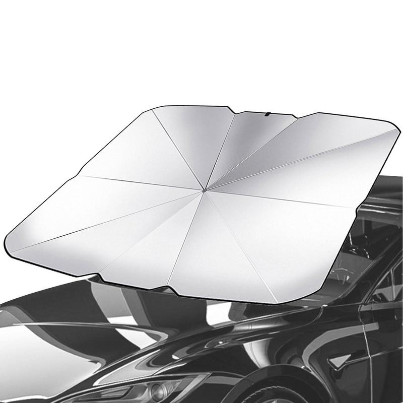 Солнцезащитный козырек на лобовое стекло автомобиля, зонт от солнца, защитный козырек на лобовое стекло автомобиля, зонт от солнца, термостойкий, складной козырек от солнца