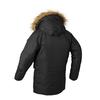 Мужская зимняя теплая куртка Parker Coat Zipper Puffy Warm Jacket Medium Long Jacket