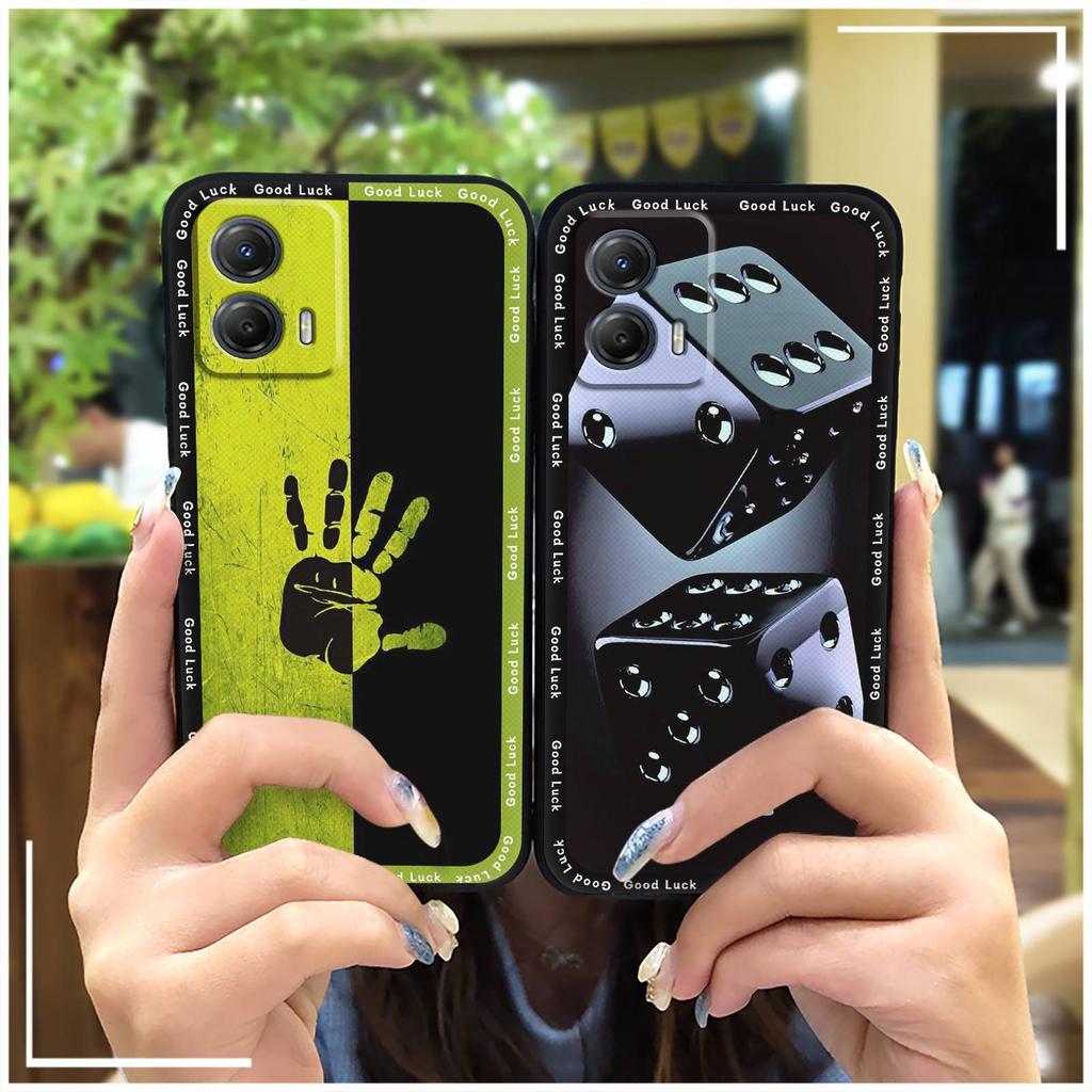 Чехол для телефона с рисунком граффити для MOTO G53 5G, прочный пылезащитный протектор для телефона, симпатичный защитный чехол на заднюю панель из силикона и ТПУ