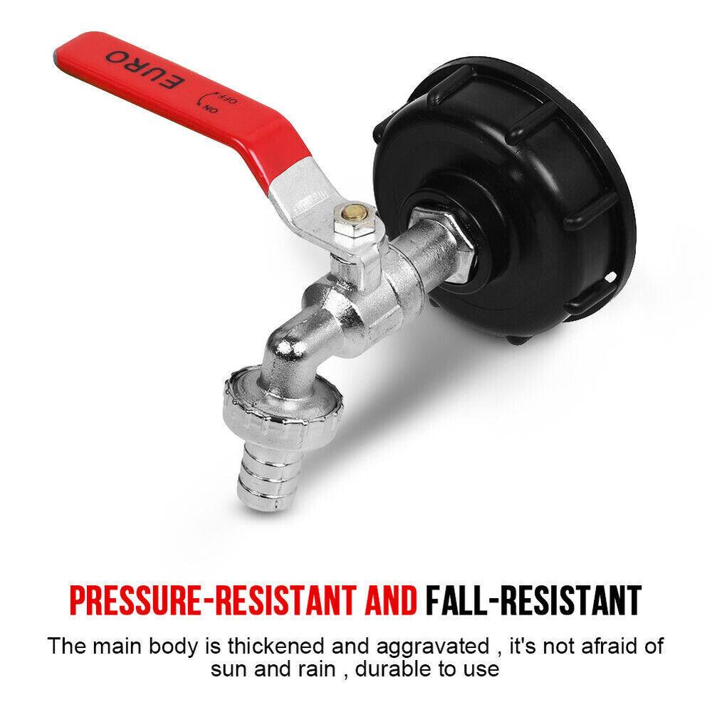 Сменный фитинг клапана Сад Дом Водяной соединитель Адаптер Крупная резьба IBC Танк Кран Соединитель