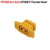 XT60E Plugs Male Female Connectors Copper Bullet Wire Connectors Welding Terminal Power Plugs for RC Lipo Battery Charge Adapter