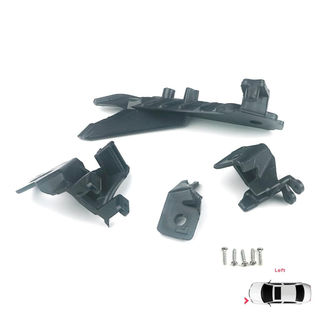 BHL546 Headlight Holder Mount Repair Bracket Tab Set Left Side for Renault Megane BFB K9A B9A MK4 2016-On 260601571R