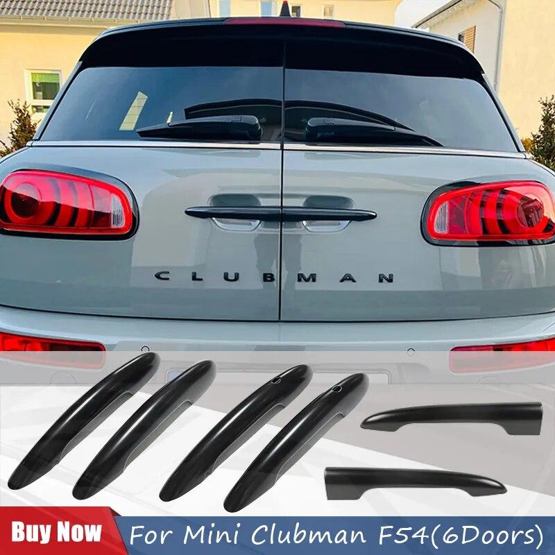 Для MINI One Cooper SD JCW F54 Clubman 2015-2023 внешняя черная дверная ручка, украшение, аксессуары для стайлинга автомобиля