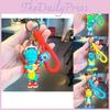 Adorable Cartoon Dinosaur Keychain Perfect For Backpacks And Car Keys