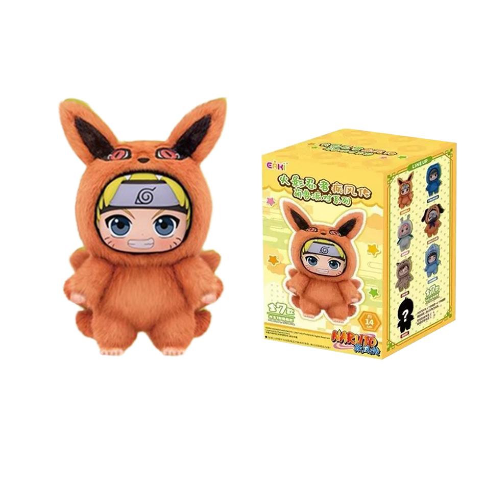 High Quality Naruto Blind Box Shippuden Party Series Uzumaki Stuffed Shippuden Plush FigureToy Collection Christmas Kid Gift 1:1