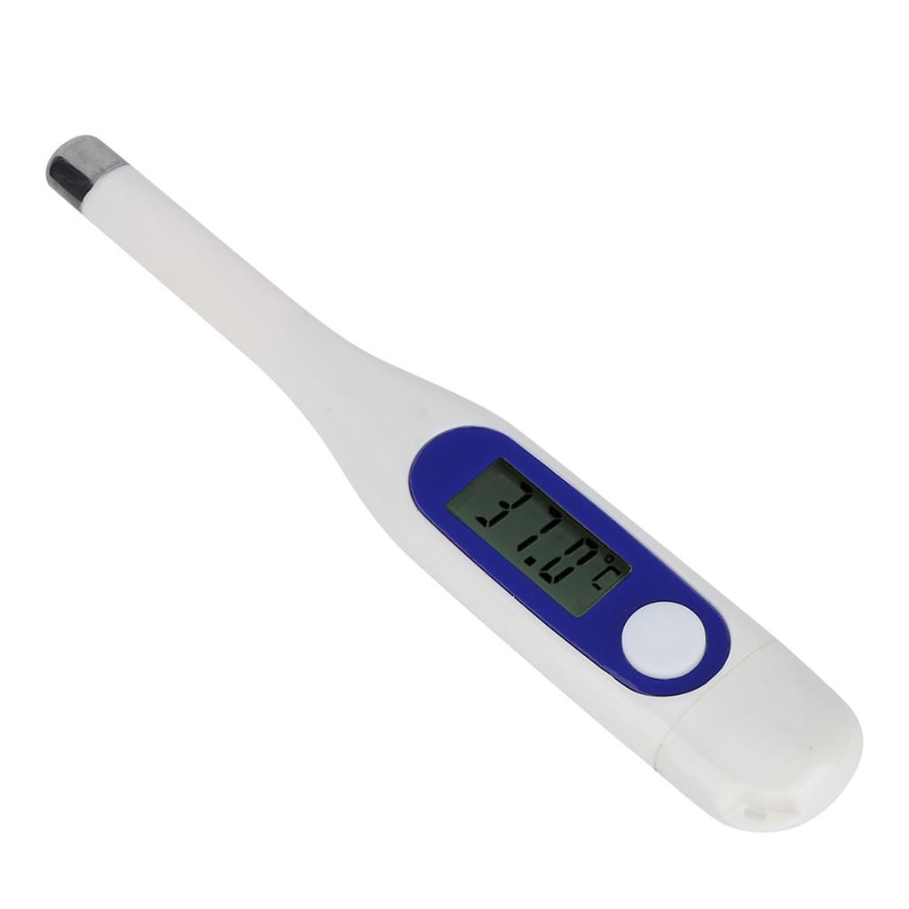 Veterinary Electronic Thermometer LCD Digital Animal Thermometer for Cattle Sheep Horses Pigs Dogs Use