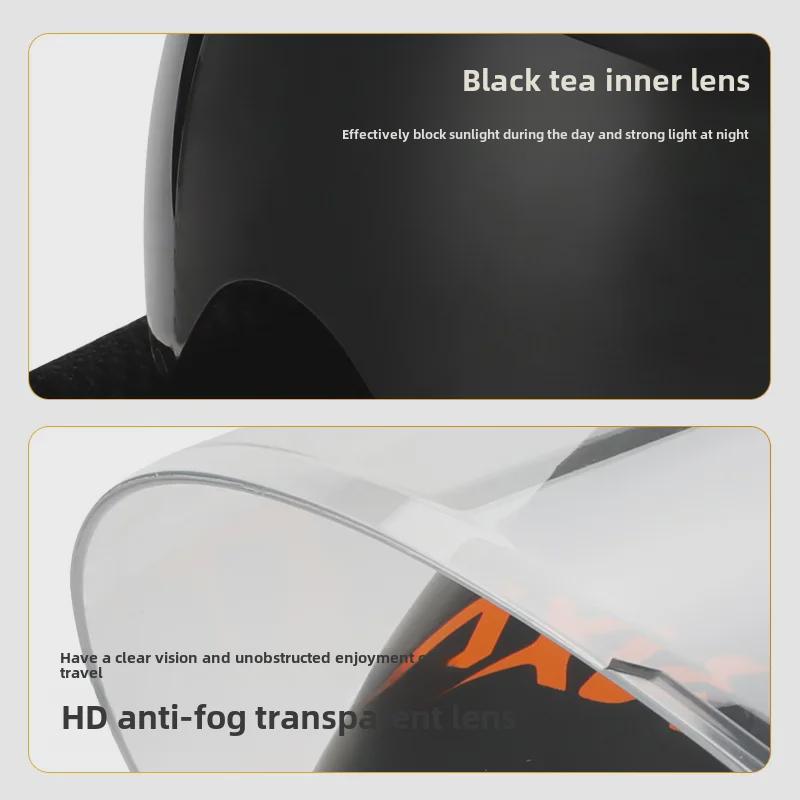 Шлем для электрического мотоцикла с сертификатом A1 3C — всесезонный, теплый, зимний, унисекс, полный шлем