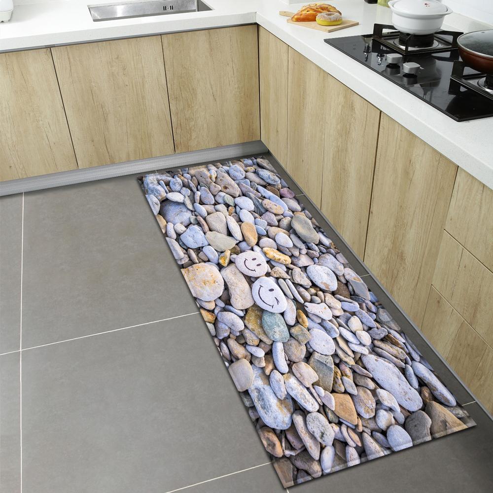 Коврик для кухни, коврик для входной двери, ковер для спальни, гостиной, коридора, балкона, ванной комнаты, нескользящий ковер