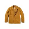 Solid Color Multi Pocket Lapel Jacket Men Jackets Wheat A29SU-P47