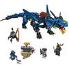 500+PCS Ninja Blue Dragon Thunder Jet Building Blocks Ninja Go Toy Compatible Toy Minifigure Children Puzzle Assembling Education Toy Boy Gifts