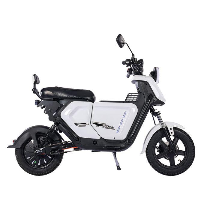 BEZIOR XIAONIU Moto électrique 1500W Camion Vélo, Blanc