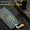4 в 1 кабель для быстрой зарядки Mecha PD 27 Вт для iPhone 15 Samsung Xiaomi 65 Вт USB Type C Multi Port Quick Charge Wire Line