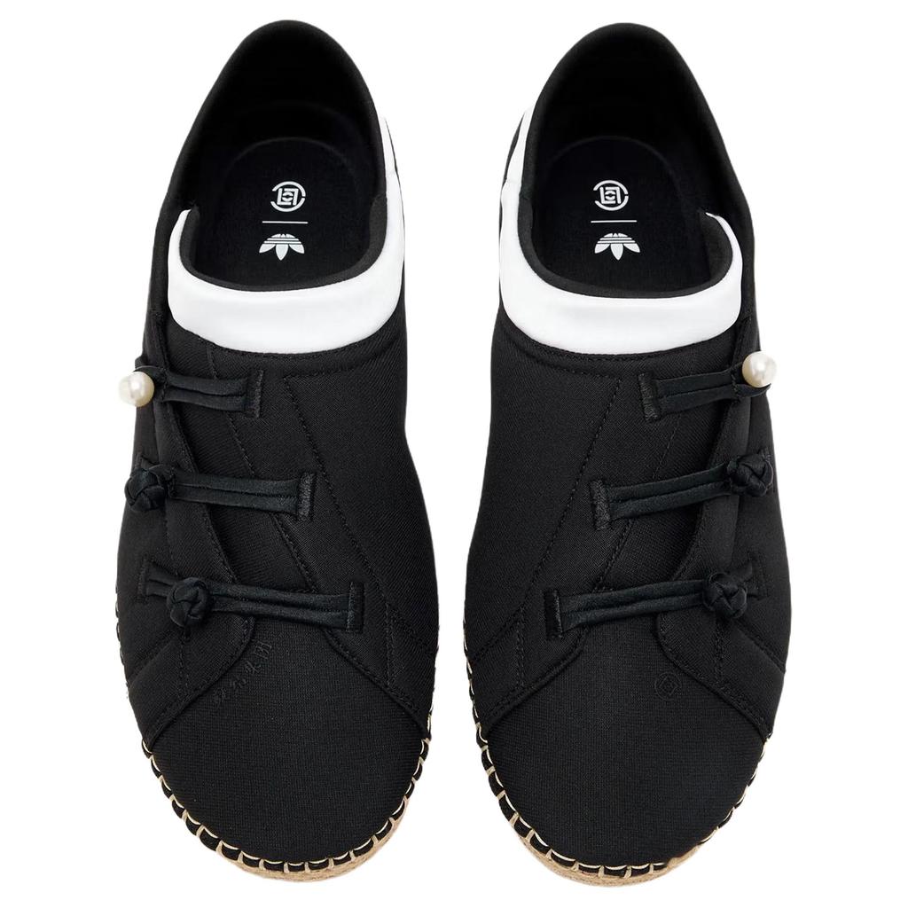 CLOT x adidas Qi Flow Черные Унисекс Кроссовки Core-Black Обувь-Белый JQ4053