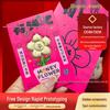 2026 Xiaohongshu Trendy Golden Rich Flower Creative Preserved Flower Memorial Collection Cute Gift