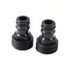 3/4" Male Thread Quick Connector European/American Standard Hose Interface Connector Faucet Car Wash Water Gun Pipe Fitting 5pcs
