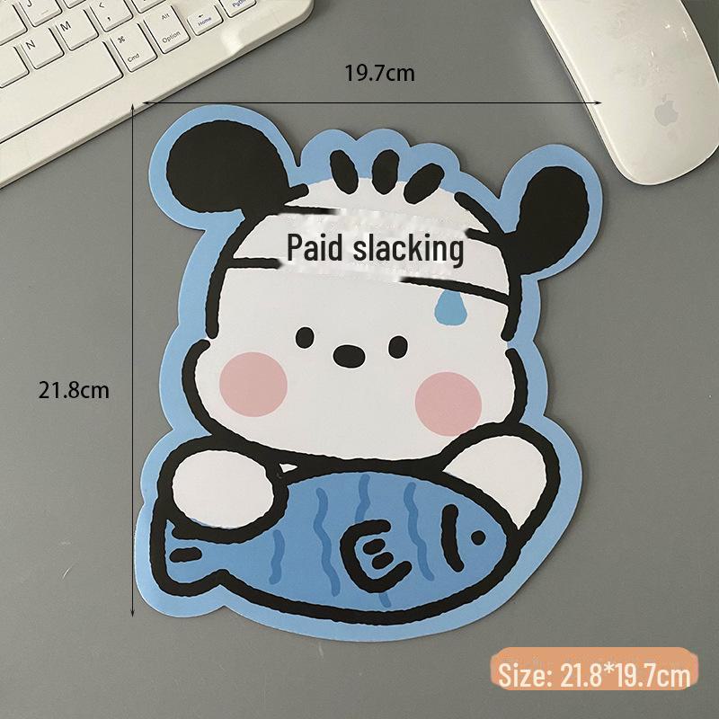 Cartoon Dog Creative Non-Slip Mouse and Keyboard Wrist Pad Set