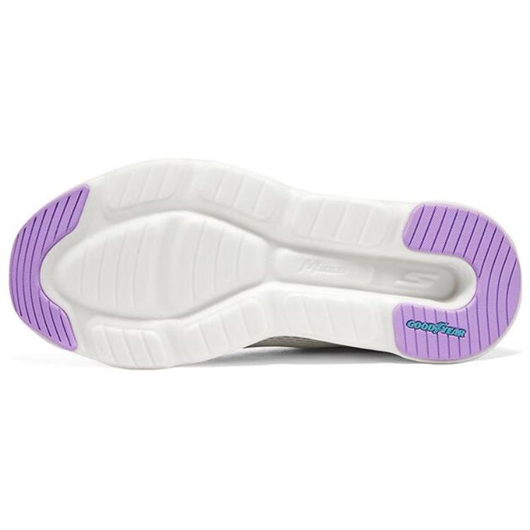 Skechers Go Run Swirl Tech Speed Bubble Кроссовки Удобные Универсальные Низкие Кроссовки для Бега Женские кроссовки Белый Синий 129496-WBL