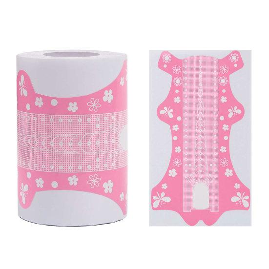 Руководство по кончикам ногтей, красивая прозрачная шкала, универсальная наклейка для формы ногтей, наращивание ногтей, держатель для бумаги, инструмент, форма для наращивания ногтей, аксессуары для красоты