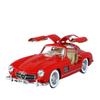 1/24 Mercedes Benz 300SL Alloy Classic Vintage Car Model Car Model Diecast Metal Pull Back Sound Light Car for Children Gift