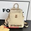 Cartoon Bear Backpack For Women With Nylon Material And Street Style For Daily Use