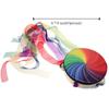 Percussion Tambourine Ribbon Single Row Tambourine KTV Party Handheld Drum  Musical Instruments