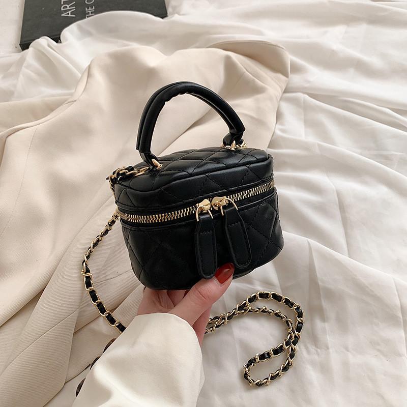 Stylish Mini Cartoon Shoulder Bag For Women Chic Chain Box Crossbody