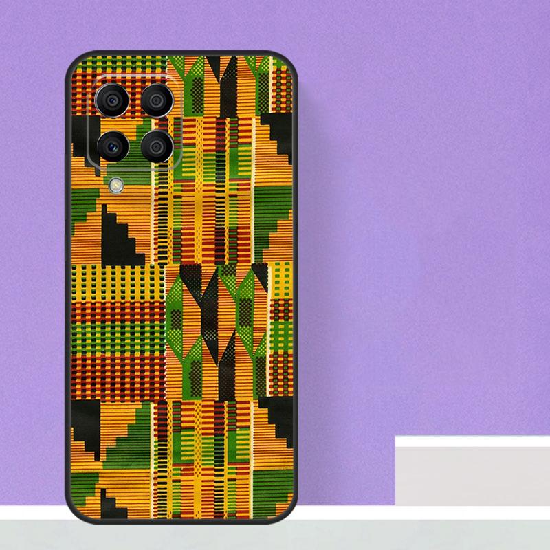 African Wax Print Design For Samsung Galaxy M21 M51 M12 M32 M52 M13 M23 M33 M53 M34 M54 M30s M31s M15 M55 M20 Case