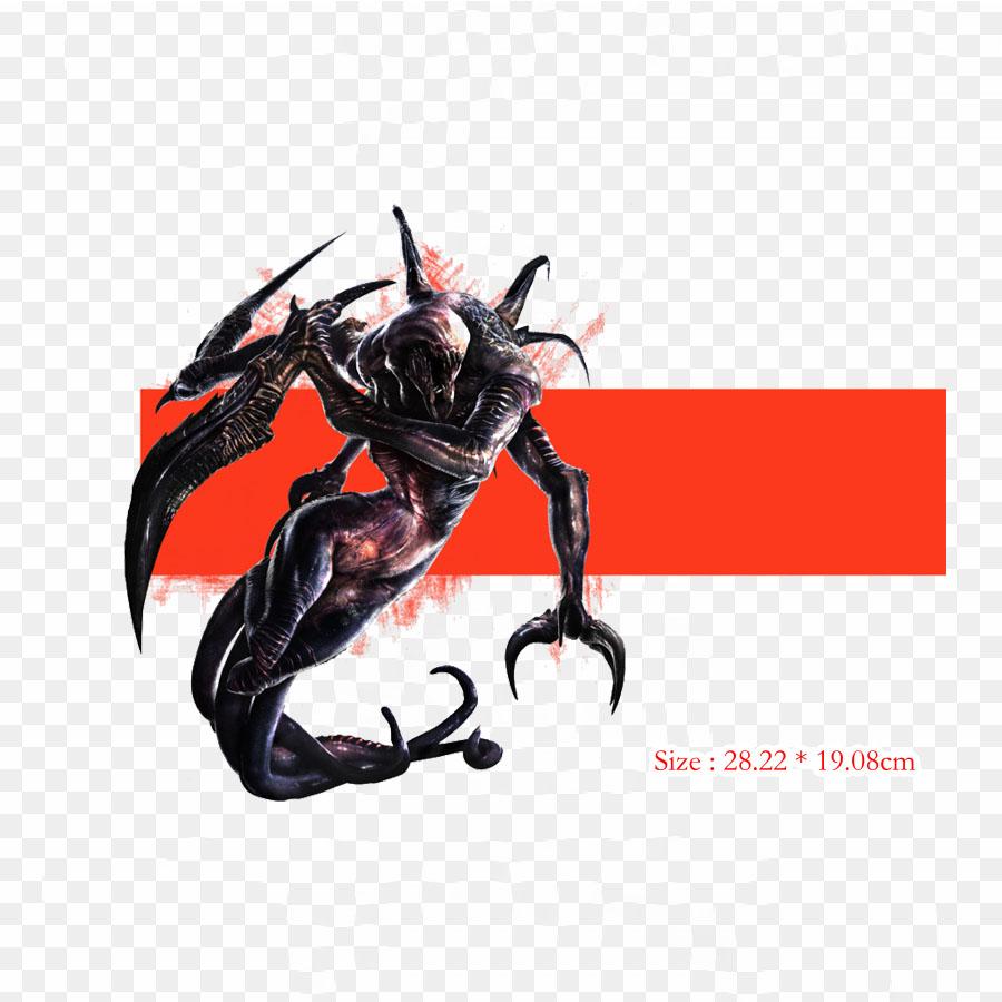 Evolve Evolve Hunting Season 2 Iron On Heat Transfer Printing Vinyl Patches Sticker for Clothes DIY Appliques Washable Patches