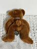 [USED] Excellent condition Bromley teddy bear, RUSS sitting bear