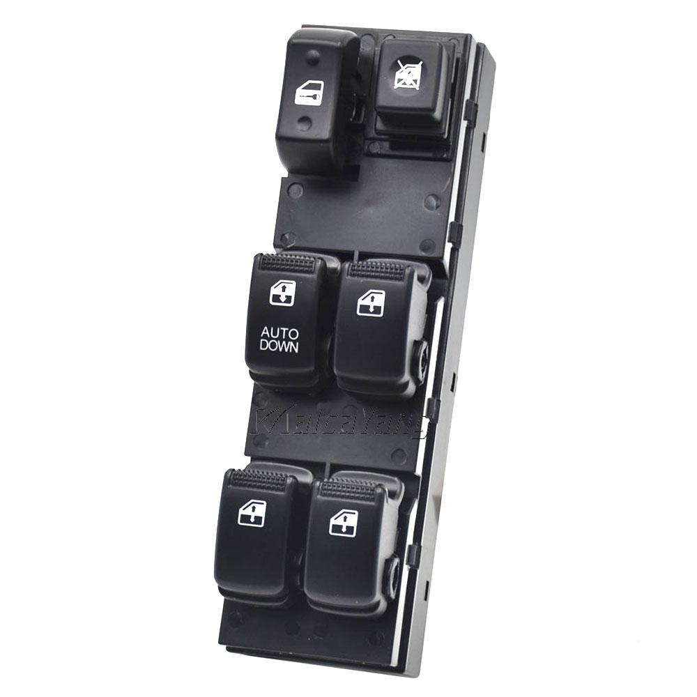 Для Hyundai Tucson 2004 2005-2009 2010 Электрический выключатель стеклоподъемника со стороны водителя 93570-2E000