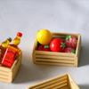 1/12 кукольный домик миниатюрные аксессуары деревянная рама имитация хранения модель игрушки
