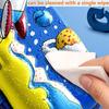 Gift for School Kids Stress Relief Squeeze Toy Push Bubble 3D Pencil Case Fidget Toys Cartoon
