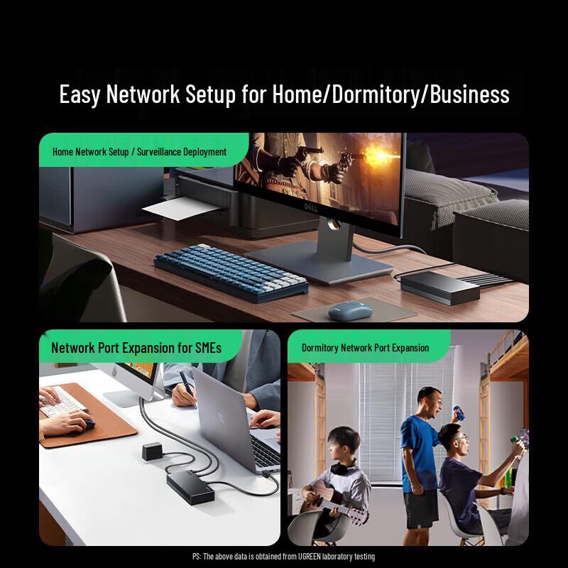 UGREEN 8-Port Gigabit Ethernet Switch