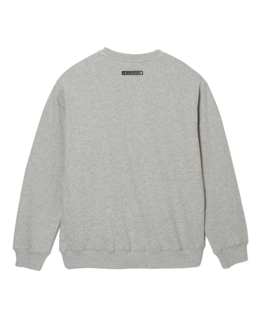 Свитшот с круглым вырезом Fashion Gray L Size GRAY [Climy] Мужской (США=М)