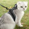 Polyester Pet Harness Leash Set Soft Cats Traction Belt Cat Escape Proof Collar Strap  Training