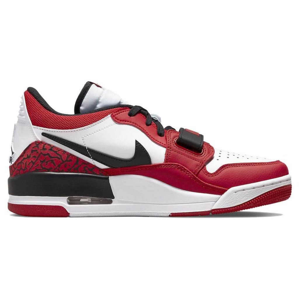 Мужские кроссовки Air Jordan Legacy 312 Low Chicago Red Белые Черные Спорт-красные CD7069-116
