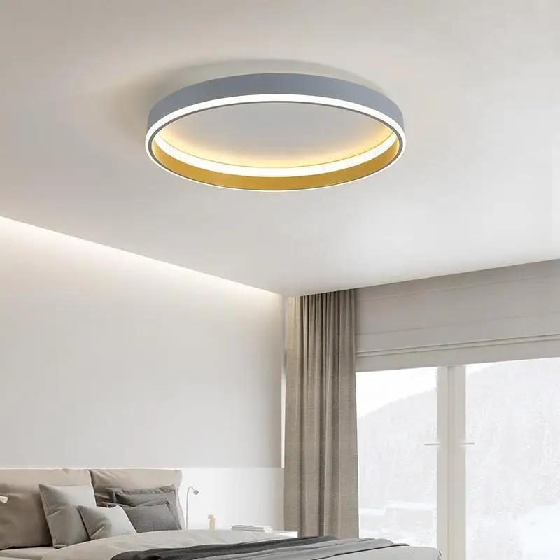Nordic Modern LED Потолочный светильник Люстра для спальни, гостиной, столовой, прохода, балкона, внутреннего домашнего декора, светильник Luster