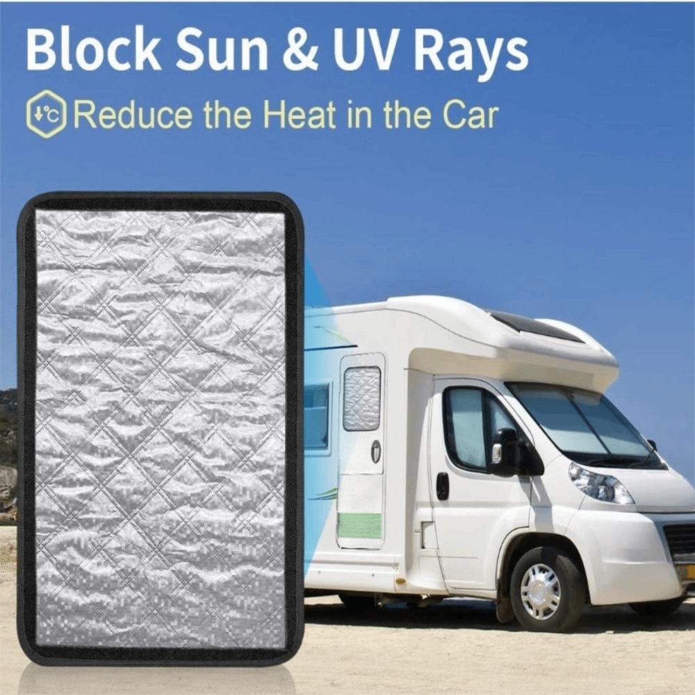 Sun Protection RV Sunshade Waterproof RV Skylight Shading Pad Insulating Shade Car Trailer
