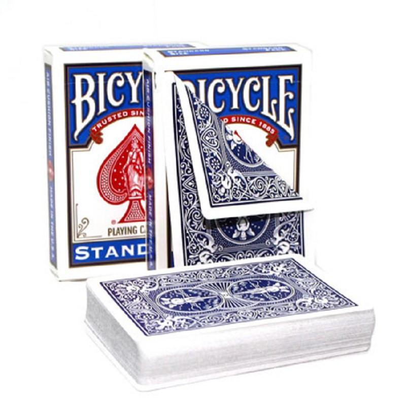 Bicycle Double Red/Blue Back No Face Playing Cards Gaff Deck Card Games Magic Tricks