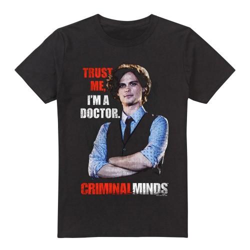 Мужская футболка "Мыслить как преступник" - Доверься мне