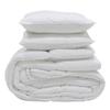 Duvet and Pillows - BASIC - 240x220 Cm - 400g - Bulky Fiber - 2 Pillows 60x60 Cm
