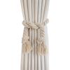 Solid Color Curtain Rope Cotton Material Cotton Rope Buckle Curtain Holder Clips  for Curtains