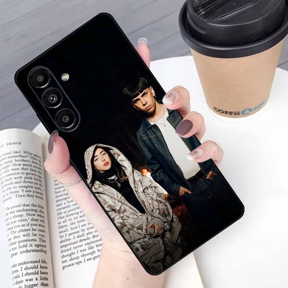 Singer Nicki Nicole Phone Case For Samsung S 25,24,23,22,30,21,10,9,Ultra,Plus,Lite,FE,4G,5G Black Soft Case