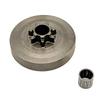 Garden Power Tool Accessories Chainsaw Parts 4500 5200 5800 Clutch Cover 0.325" 7 Teeth Chain Sprocket Kit