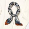 Small Square Scarf 70Cm Silk Scarf Women'S Scarf Versatile Thin Scarf, Summer Headband Decoration Ins Scarf Winter
