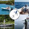 Clamp on Fishing Rod Holder Adjustable Boat Pole Bracket Rustproof Yacht Mount Portable Bass Sea Gear Tackle Tool Angler Yacht